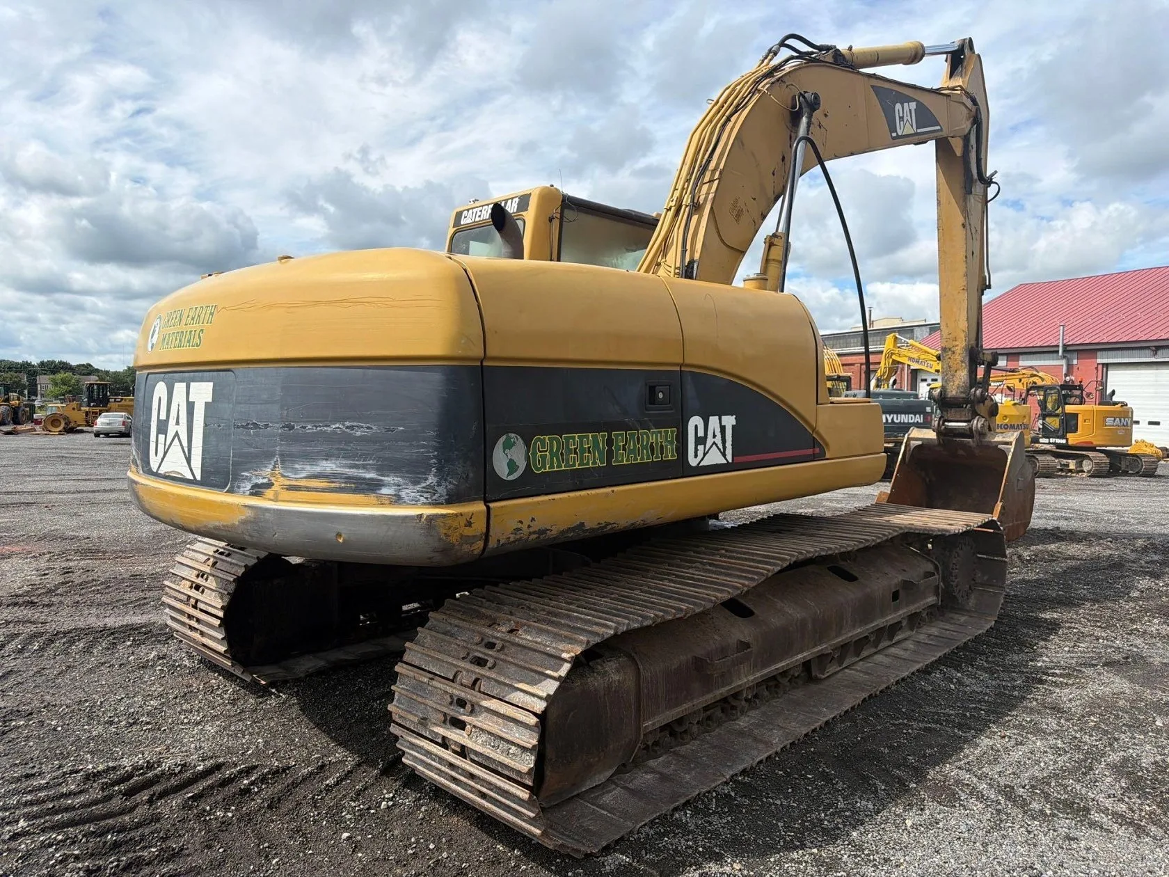 2003 Caterpillar 320CL Excavator view 3